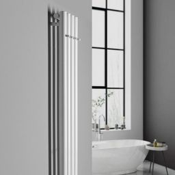 Sapho Pilon grzejnik łazienkowy dekoracyjny 180x27 cm biały IZ121T