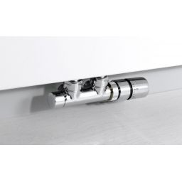 Sapho Twin zestaw przyłączeniowy termostatyczny zespolony 50 mm chrom CP3010S