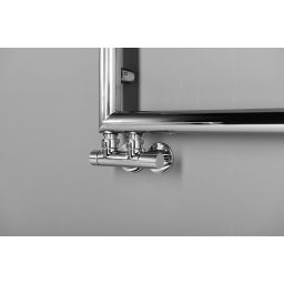 Sapho Twin zestaw przyłączeniowy zespolony 50 mm chrom CP401S