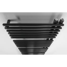 Aqualine Tubini grzejnik łazienkowy drabinkowy 112,6x49,6 cm szary/grafit DC305T