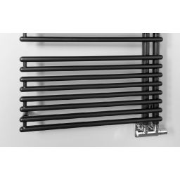 Aqualine Tubini grzejnik łazienkowy drabinkowy 178,2x59,6 cm szary/grafit DC335T