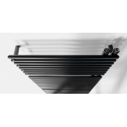 Aqualine Tubini grzejnik łazienkowy drabinkowy 178,2x59,6 cm szary/grafit DC335T