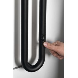 Sapho Duopasso grzejnik elektryczny 170x12,2 cm czarny ER330