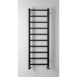 Sapho Metro Light grzejnik łazienkowy 40x114 cm czarny IR445TB