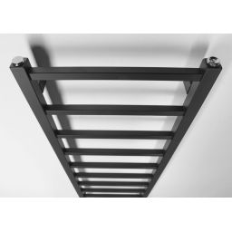 Sapho Metro Light grzejnik łazienkowy 40x114 cm czarny IR445TB