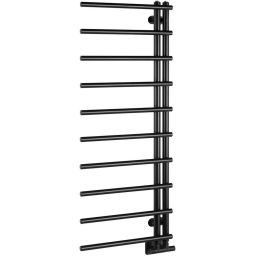 Sapho Justina grzejnik łazienkowy 50x124 cm czarny mat IR546B