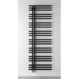 Sapho Sophina grzejnik łazienkowy drabinkowy 164,7x60 cm czarny IR704