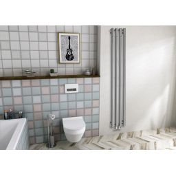Sapho Pilon grzejnik łazienkowy dekoracyjny 180x27 cm chrom IZ120T