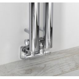 Sapho Pilon grzejnik łazienkowy dekoracyjny 180x12,2 cm chrom IZ123T