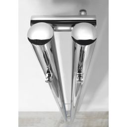 Sapho Pilon grzejnik łazienkowy dekoracyjny 180x12,2 cm chrom IZ123T