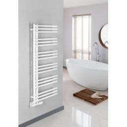 Aqualine Poseidon grzejnik łazienkowy drabinkowy 114x45 cm biały PS411