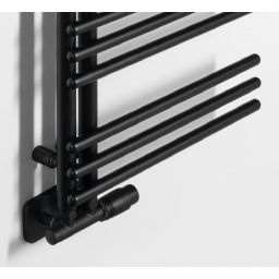 Aqualine Poseidon grzejnik łazienkowy drabinkowy 154x45 cm czarny PS415B