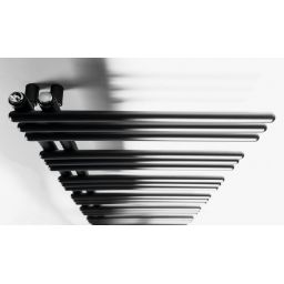 Aqualine Poseidon grzejnik łazienkowy drabinkowy 154x45 cm czarny PS415B