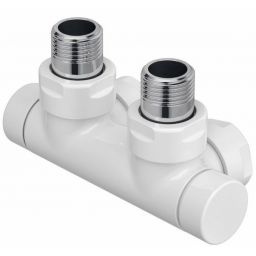 Zehnder zestaw przyłączeniowy biały 839161