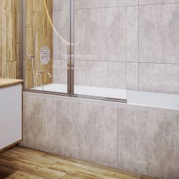 Oltens Langfoss wanna prostokątna 140x70 cm biała 10001000