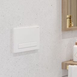 Oltens Torne przycisk spłukujący do WC biały 57101000