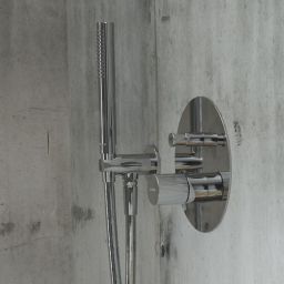 Oltens Hamnes bateria wannowo-prysznicowa podtynkowa chrom 34106100