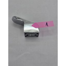 Outlet - Bisk Futura silver wieszak pojedynczy chrom 02992