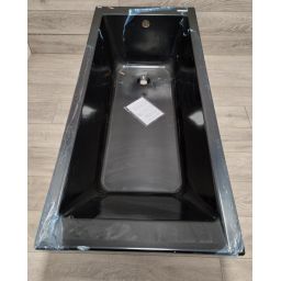 Outlet - Oltens Langfoss wanna prostokątna 160x70 cm czarna 10003300