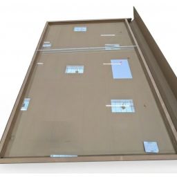 Outlet - Radaway Essenza Pro Brushed Gold Walk-In ścianka prysznicowa walk-in 140 cm złoty szczotkowany/szkło przezroczyste 10103140-99-01