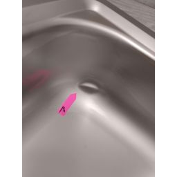 Outlet - Genesis Basic zlewozmywak stalowy 78x43,5 cm 1083404K