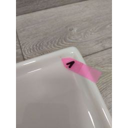 Outlet - Isvea Sistema U umywalka 70x38 cm ścienna prostokątna biała 10PL53070