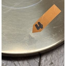 Outlet - Sepio stojak ze szczotką do WC złoty 10STOLA104GOL