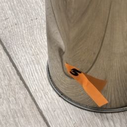 Outlet - Sepio stojak ze szczotką do WC złoty 10STOLA104GOL