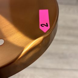 Outlet - Sepio stojak ze szczotką do WC złoty 10STOLA104GOL