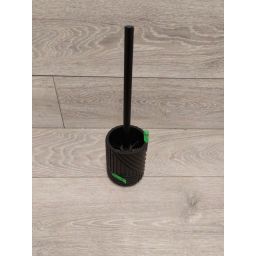 Outlet - Sepio Nairobi Black szczotka toaletowa stojąca czarny mat 10SZCNAIWCBLA