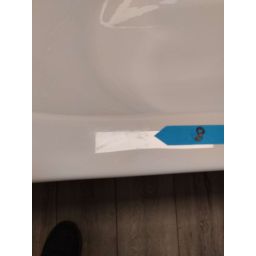 Outlet - Oltens Delva wanna narożna 170x80 cm prostokątna biała 11000000