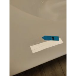 Outlet - Oltens Delva wanna narożna 170x80 cm prostokątna biała 11000000