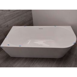 Outlet - Oltens Delva wanna narożna 170x80 cm prostokątna biała 11000000