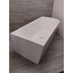 Outlet - Oltens Delva wanna narożna 170x80 cm prostokątna biała 11000000