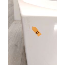 Outlet - Oltens Hulda wanna narożna 160x75 cm biała 11003000