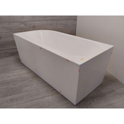 Outlet - Oltens Hulda wanna narożna 160x75 cm biała 11003000
