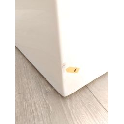 Outlet - Oltens Hulda wanna narożna 160x75 cm biała 11003000