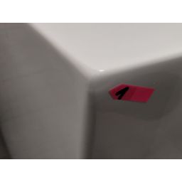 Outlet - Oltens Delva wanna narożna 150x75 cm prostokątna biała 11007000