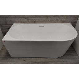 Outlet - Oltens Delva wanna narożna 150x75 cm prostokątna biała 11007000