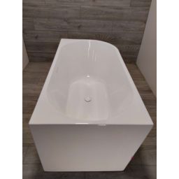 Outlet - Oltens Delva wanna narożna 150x75 cm prostokątna biała 11007000