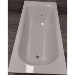 Outlet - Kaldewei Saniform Plus wanna prostokątna 140x70 cm model 360-1 biała 111500010001