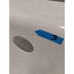 Outlet - Kaldewei Saniform Plus wanna prostokątna 140x70 cm model 360-1 z powierzchnią uszlachetnioną biała 111500013001