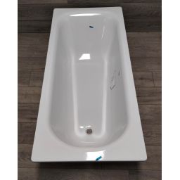 Outlet - Kaldewei Saniform Plus wanna prostokątna 150x70 cm biała 111600013001