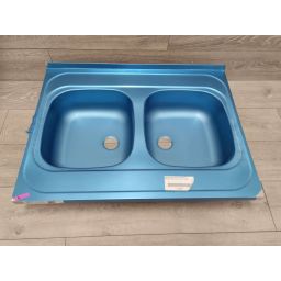 Outlet - Genesis Primal 20 zlewozmywak 80x60 cm stal len 1124505