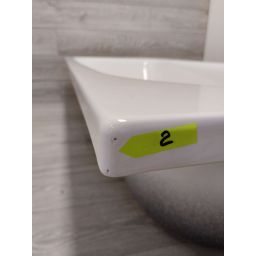 Outlet - Kaldewei Saniform Plus wanna prostokątna 170x75 cm z uszlachetnioną powierzchnią model 373-1 biała 112600013001