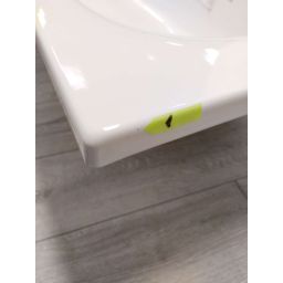 Outlet - Kaldewei Saniform Plus wanna prostokątna 170x75 cm z uszlachetnioną powierzchnią model 373-1 biała 112600013001