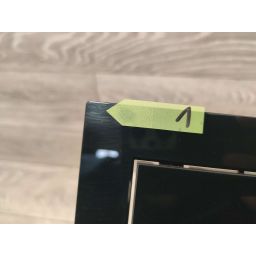 Outlet - Geberit Omega20 przycisk spłukujący do WC chrom błyszczący-czarny 115.080.KM.1