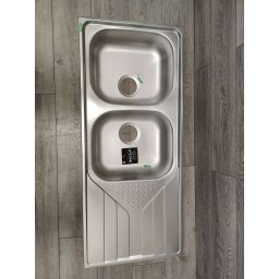 Outlet - Teka Universe 80 T-XM 2B 1D REV 3 1/2 zlewozmywak stalowy 116x50 cm mikrotekstura 115170006