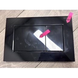 Outlet - Geberit Sigma01 przycisk spłukujący do WC czarny 115.660.DW.1