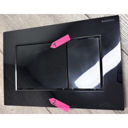 Outlet - Geberit Sigma01 przycisk spłukujący do WC czarny 115.660.DW.1